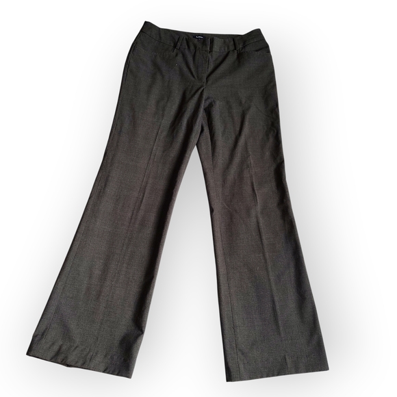 Reitmans Pants - Reitmans Wide-Leg Trousers in Dark Charcoal